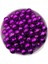 16MM Mor Renk Parlak Metalize Plastik Boncuk,metalik Takı,çanta Yapım Boncuğu (100GR , ~43 Adet) 1