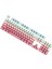 Dıy Dekoratif Pbt 104 Tuşları Keycaps Için 68 Mekanik Klavye Nefis Üst Basılı (Yurt Dışından) 1