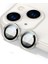 Apple Iphone 13 Mini Uyumlu Camera Lens Screen Protector Gümüş 1