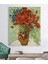 Vincent Van Gogh Vazoda Gelincik ve Papatyalar Kanvas Tablo 1
