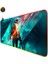 RGB Gaming Oyuncu Mousepad 90X40 XXL Kaymaz Taban BATTLEFİELD 4mm Kalınlık 3