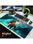 RGB Gaming Oyuncu Mousepad 90X40 XXL Kaymaz Taban BATTLEFİELD 4mm Kalınlık 4