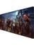 Gaming Oyuncu Mousepad 90X40 XXL Kaymaz Taban Dikişli FORTNİTE 4mm Kalınlık 3