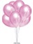 12 Inç12 Li Metalik Pembe Balon 2
