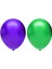 Metalik Balon Seti 20 Adet ( Mor, Koyu Yeşil ) 1
