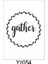 Yazı Desenler Stencil Şablon 25X25 YZ-054 1