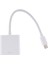 Macbook Air Pro Için Imac Mac Mini Thunderbolt Mini Displayport Ekran Bağlantı Noktası Mini Dp VGA Kablosu Adaptörü 1080P Hdtv Monitör Için (Yurt Dışından) 3