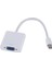 Macbook Air Pro Için Imac Mac Mini Thunderbolt Mini Displayport Ekran Bağlantı Noktası Mini Dp VGA Kablosu Adaptörü 1080P Hdtv Monitör Için (Yurt Dışından) 4