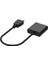HDMI Uyumlu - VGA Adaptör Kablosu HDMI Uyumlu - VGA 1080P Video Dönüştürücü Dijitalden Analoga Dizüstü Projektör Için (Yurt Dışından) 1