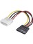 Sata Power 4 Pin Ata To Sata Çevirici Dönüştürücü 15 cm Kablo 4