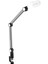 S2 Caster Boom Stand Siyah 3m Xlr 360° Ayarlanabilir Kablo Klipsli Mikrofon Standı 1