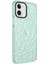 Apple iPhone 12 Kılıf Prism Hybrid Yeşil 2