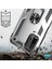 Xiaomi Redmi 9t Kılıf Military Ring Holder Kırmızı 5