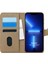 Appple iPhone 13 Pro Kılıf Fabric Book Wallet Gold 1