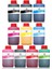 Canon Pixma Pro 9500 Yazıcı Uyumlu Kartuş Mürekkebi Pro Serisi 500ML Mürekkep Seti 1