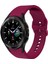 Samsung Galaxy Watch 4 Classic 42 / 46 mm Silikon Kordon Tam Uyumlu Pim Tasarımı Premium Spor Kayış 4
