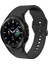 Samsung Galaxy Watch 4 Classic 42 / 46 mm Silikon Kordon Tam Uyumlu Pim Tasarımı Premium Spor Kayış 4