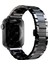 Apple Watch 7 6 Se 5 4 3 2 1 - 38 / 40 / 41 mm Uyumlu Seramik Metal Kordon Premium Seramik Kayış - Siyah 2