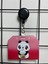 Panda Kırmızı Yan Yaka Kart Kılıfı 1