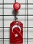Türk Bayrağı Dik Yaka Kart Kılıfı 1