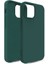 Apple iPhone 11 Kılıf Mat Yüzey Içi Kadife Oley Arka Kapak Koyu Yeşil 1