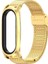 Milano Toka Gt Metal Paslanmaz Çelik Kış Xiaomi Mi Band 6/5/4/3 Gümüş (Yurt Dışından) 1