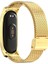 Milano Toka Gt Metal Paslanmaz Çelik Kış Xiaomi Mi Band 6/5/4/3 Gümüş (Yurt Dışından) 4