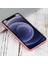 Apple iPhone 13 6.1inç Lazer Kaplama Renkli Kenar Şeffaf Kılıf 3