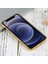 Apple iPhone 13 Mini 5.4inç Lazer Kaplama Renkli Kenar Şeffaf Kılıf 3