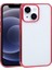 Apple Apple iPhone 13 6.1inç Lazer Kaplama Renkli Kenar Şeffaf Kılıf 1