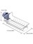 Mutfak ve Banyo Organizer Demir Raf Tek Kat Organizer 3