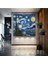 Van Gogh Yıldızlı Gece Tablosu Modern Sanat Yağlı Boya Efektli Kanvas Tablo 1