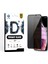 D+ iPhone 12 Pro Max 6.7" Privacy Ekran Koruyucu Siyah 2