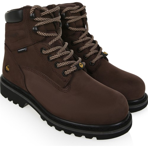 Wolverine Freıburg Wp 065M100252 Koyu Kahverengi %100 Deri Nubuk Bot
