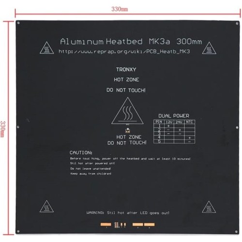 Нагревательный стол mk2a 300x300 мм