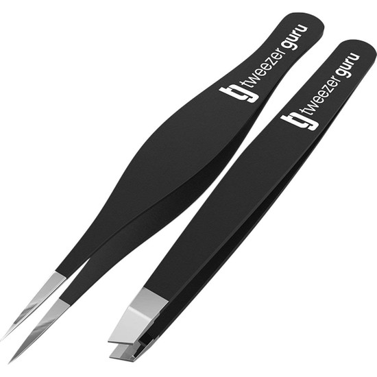 Tweezerman Tweezer Guru Çelik Cımbız Seti 2'li (Yurt Fiyatı