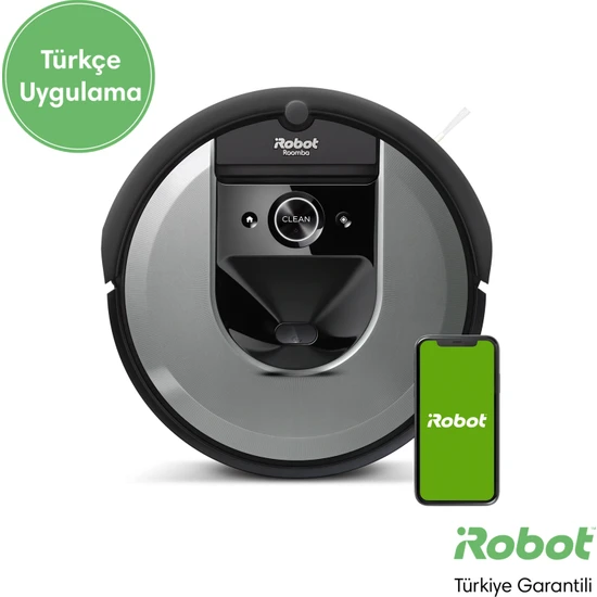 iRobot Roomba i7 Wi-Fi'lı Robot Süpürge