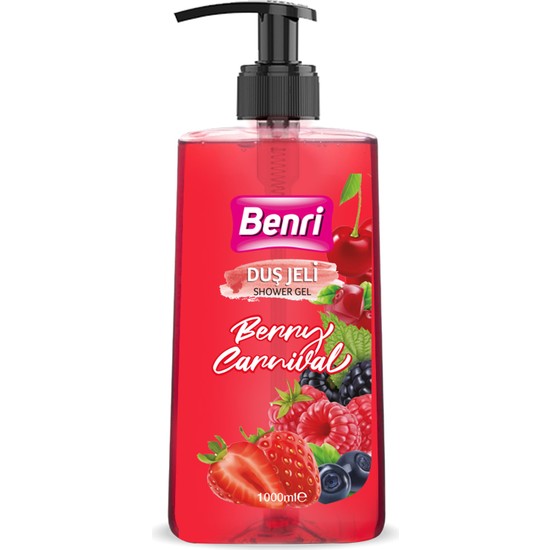 Benri Berry Carnival Duş Jeli 1000 ml