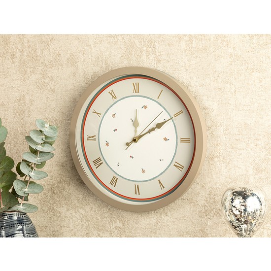 English Home Flowery Duvar Saati 30 cm Vizon Fiyatı English Home Flowery Duvar Saati 30 cm Vizon Fiyatı