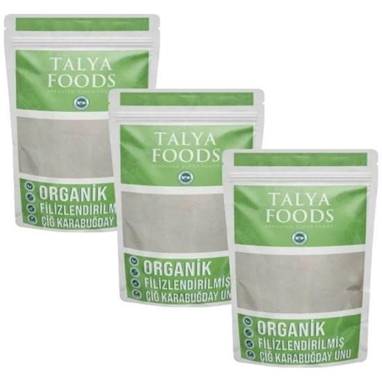 Talya Foods Talya Filizlenmiş Karabuğday Unu 3'lü