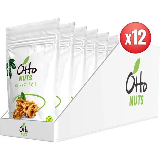 Otto Nuts Vegan Ceviz İçi 12 x 25 g