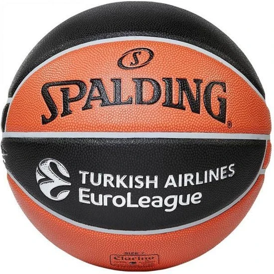 Spalding Basket Topu TF1000 Euroleague  Sz7 (84-004Z) 2020- Resmi Euroleague Topu