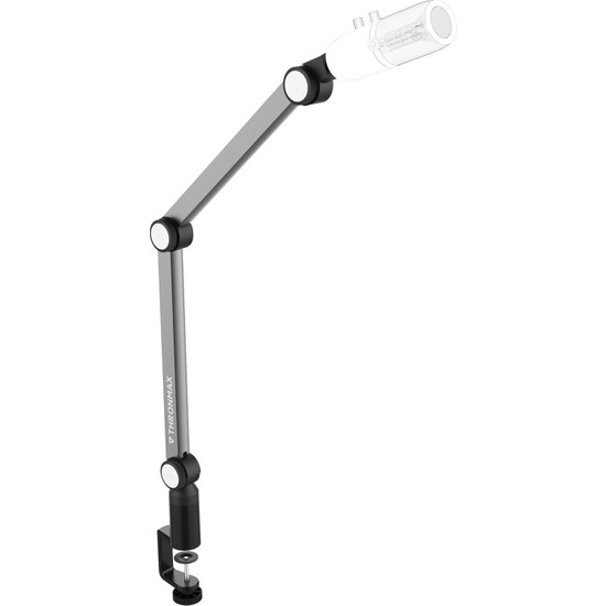Thronmax S2 Caster Boom Stand Siyah 3m Xlr 360° Ayarlanabilir Kablo Klipsli Mikrofon Standı