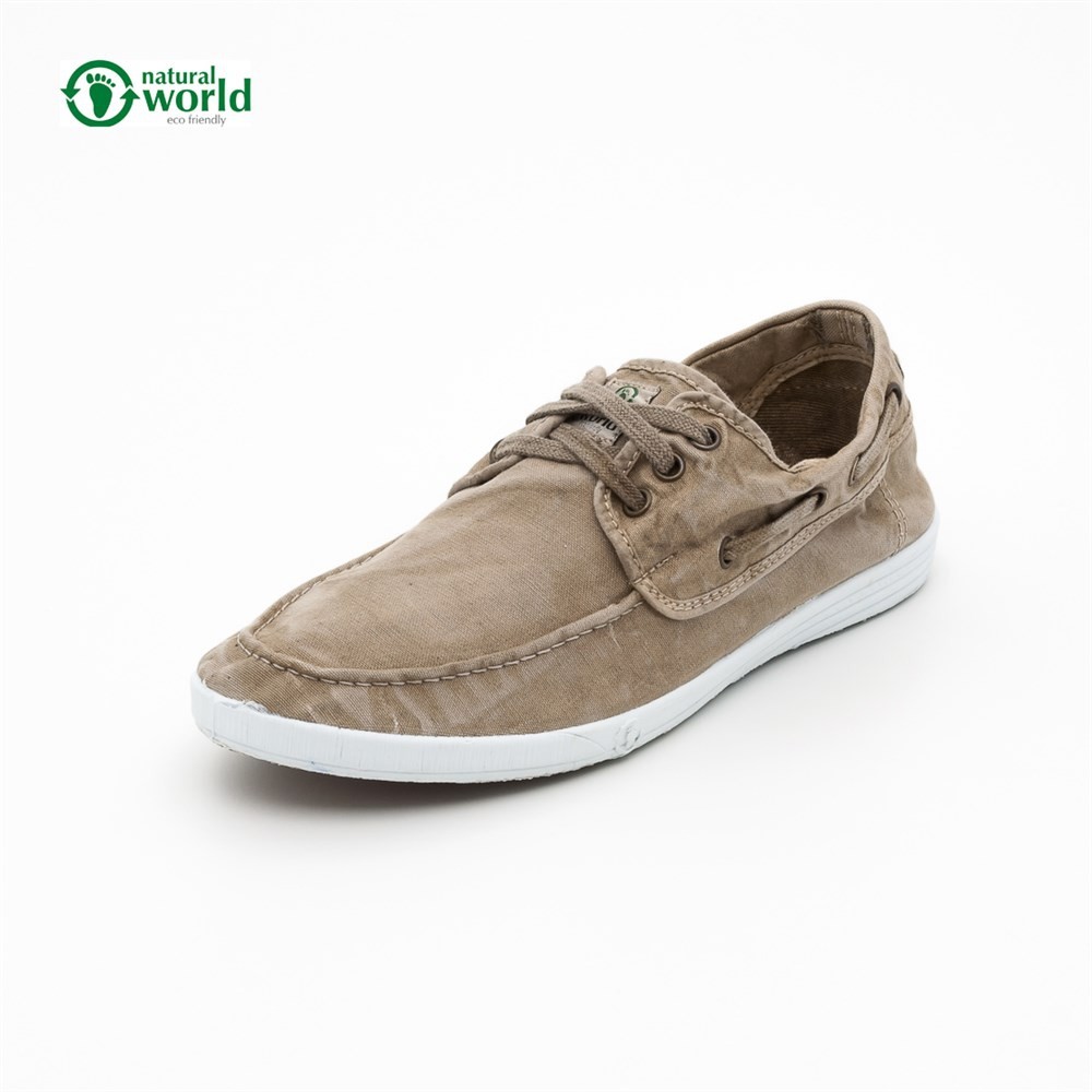 Natural World Slipper beige stof 303E, Beige, 43 EU