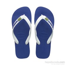 Havanias Brasil Logo Marine Blue Mavi  Erkek Terlik 4110850-2711