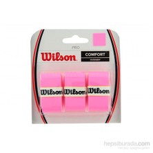 Wilson Overgrip Pro 3Lü Pembe Raket Grip Pembe Unisex Tenis Malzemeleri WRZ4014PK