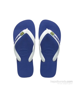 Havanias Brasil Logo Marine Blue Mavi  Erkek Terlik 4110850-2711