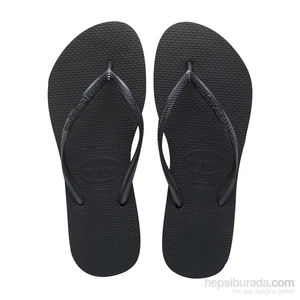 Slim Black Siyah Kadın Terlik 4000030-0090