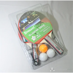 8600 Masa Tenisi Raketi Set (2 Raket + 3 Adet 40mm Top +ağ)