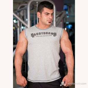 001-03-Bdt Gri Kolsuz T-Shirt